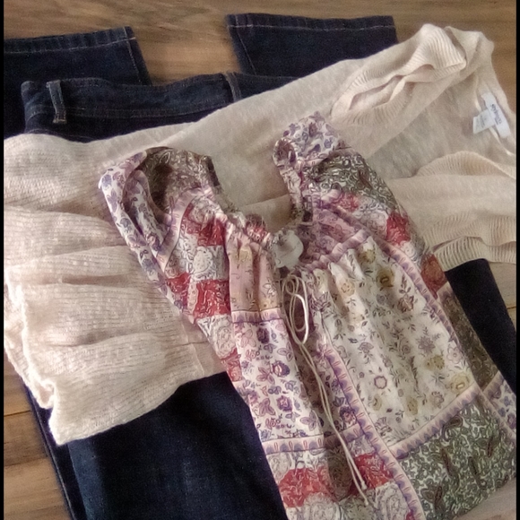 3 Item Outfit Size 8 with Ann Taylor Jeans 8P - Picture 7 of 7